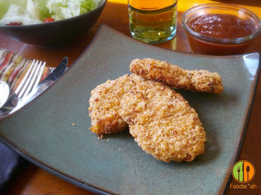 Healthy Baked Chicken Fingers