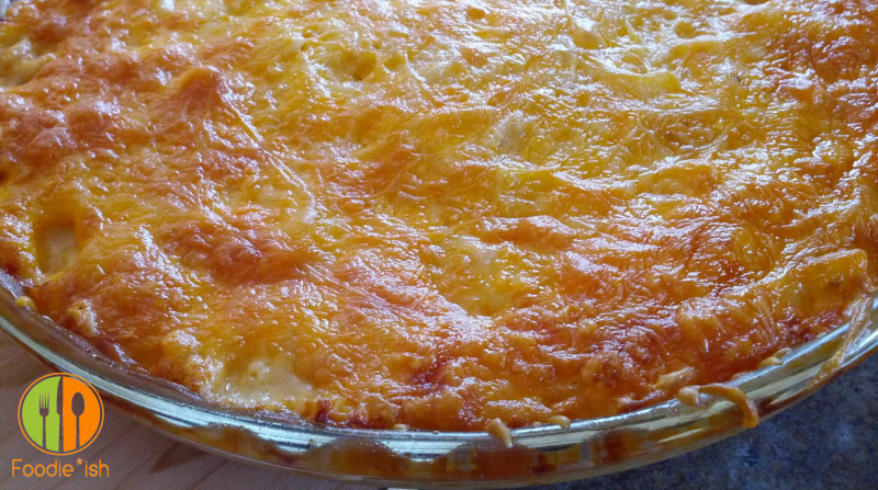 Ham and cheese hashbrown casserole