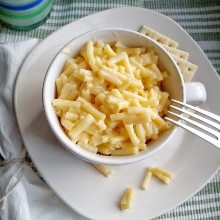 The best stove-top mac and cheese you will ever have! Uses only real cheddar cheese and is done in 10 minutes!