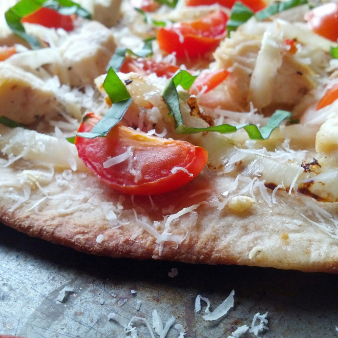 The perfect thin pizza crust